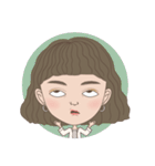 女子の平凡な日常(中文)（個別スタンプ：19）