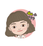 女子の平凡な日常(中文)（個別スタンプ：22）
