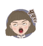 女子の平凡な日常(中文)（個別スタンプ：39）
