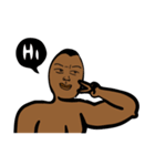 ハロー黒人（個別スタンプ：6）