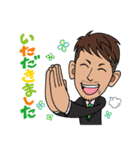 あっ、どーも。広島のおーはたです 挨拶編（個別スタンプ：9）