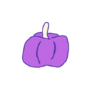 ふわふわかぼちゃの素（個別スタンプ：3）