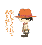 日常会話用ゆるふわ系 ONE PIECE スタンプ（個別スタンプ：12）