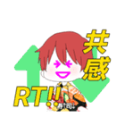 顔文字男子（個別スタンプ：10）