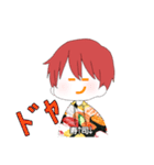 顔文字男子（個別スタンプ：18）