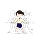 俊敏な私。（個別スタンプ：1）