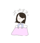 俊敏な私。（個別スタンプ：6）