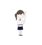 俊敏な私。（個別スタンプ：8）