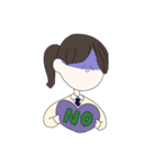 俊敏な私。（個別スタンプ：9）
