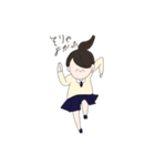 俊敏な私。（個別スタンプ：14）