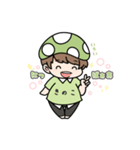 きのこ頭な俺（個別スタンプ：3）
