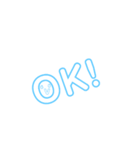 Oh！文字 ～いつも使えるver.～（個別スタンプ：15）