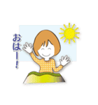 ガンバ、女性陣（個別スタンプ：23）