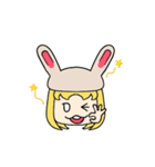 春田ねことFUNうさぎの日常（個別スタンプ：1）