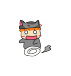 春田ねことFUNうさぎの日常（個別スタンプ：5）