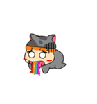 春田ねことFUNうさぎの日常（個別スタンプ：14）