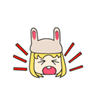 春田ねことFUNうさぎの日常（個別スタンプ：21）