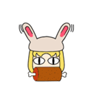春田ねことFUNうさぎの日常（個別スタンプ：37）