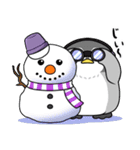 太っちょペンギン【冬】（個別スタンプ：25）