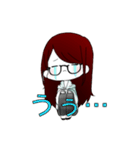 騒がしい女子（個別スタンプ：11）