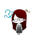 騒がしい女子（個別スタンプ：30）