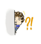 もしゃもしゃアフロ君（個別スタンプ：5）