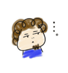 もしゃもしゃアフロ君（個別スタンプ：6）