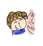 もしゃもしゃアフロ君（個別スタンプ：7）