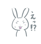 変なうさぎさんです（個別スタンプ：5）