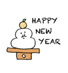 オジサンの1年間( ´灬` )（個別スタンプ：1）
