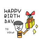 オジサンの1年間( ´灬` )（個別スタンプ：40）