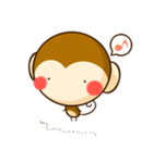 おさる日和。（個別スタンプ：7）
