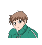 萌袖ジャージ男子（個別スタンプ：12）