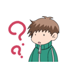萌袖ジャージ男子（個別スタンプ：13）