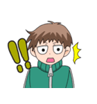 萌袖ジャージ男子（個別スタンプ：16）