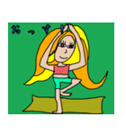ヨガでひとこと（個別スタンプ：14）