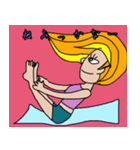 ヨガでひとこと（個別スタンプ：15）