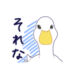 鳥たちのあいさつスタンプ！（個別スタンプ：21）