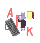 ネトスラうさぎ（個別スタンプ：10）