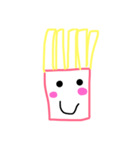 ポテトの気持ち。（個別スタンプ：1）