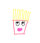 ポテトの気持ち。（個別スタンプ：3）