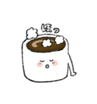 めがねのコーヒースタンプ（個別スタンプ：15）