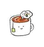 めがねのコーヒースタンプ（個別スタンプ：20）