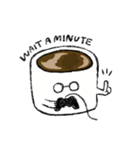 めがねのコーヒースタンプ（個別スタンプ：32）