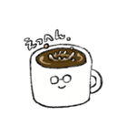 めがねのコーヒースタンプ（個別スタンプ：37）
