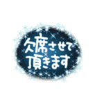 大人キラキラメッセージ(年末年始あり)（個別スタンプ：6）