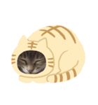よもぎねこスタンプ（個別スタンプ：4）