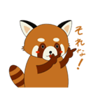 レッサーパンダで返事！（個別スタンプ：39）