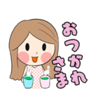 かわいいリナちゃん（個別スタンプ：10）