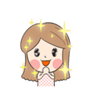 かわいいリナちゃん（個別スタンプ：14）
